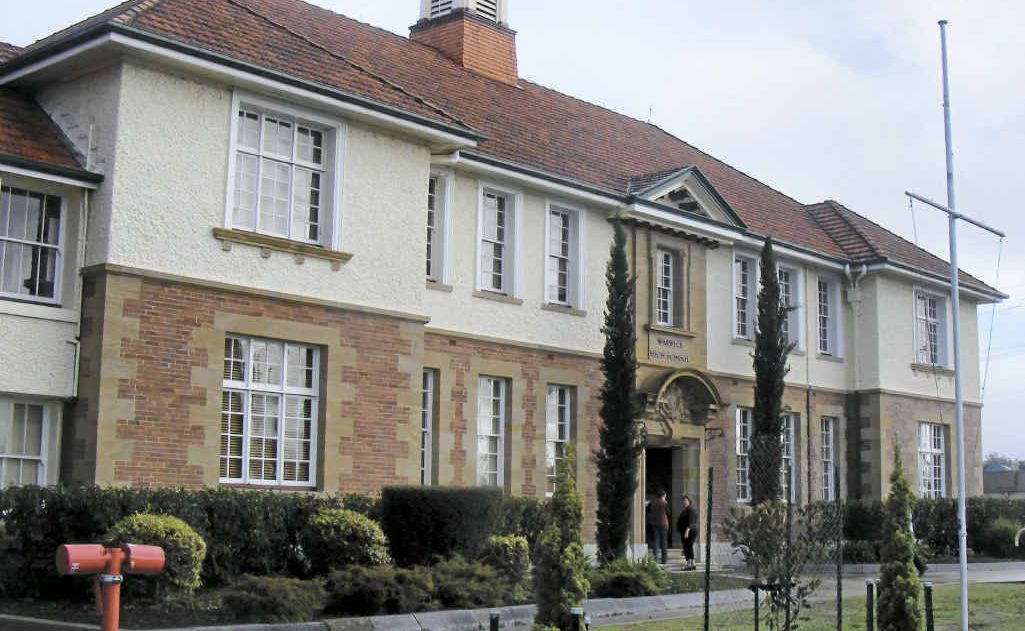 Warwick State High School celebrates turning 100 next month. Warwick State High School celebrates turning 100 next month.